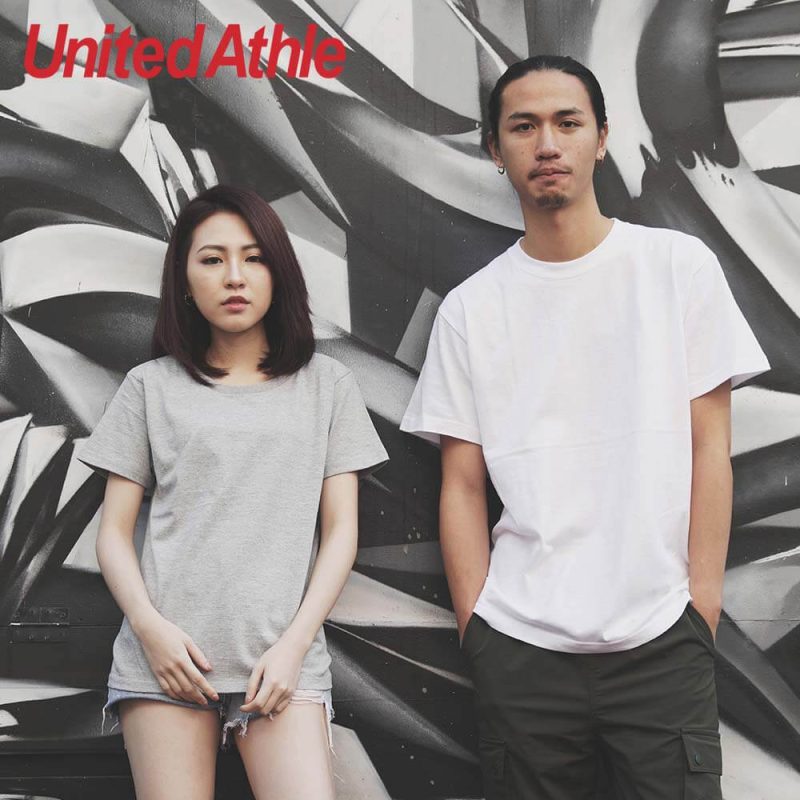 UnitedAthle 厚版190 克 (5001 5.6oz 日本新款優質潮流全棉 T 恤) - Image 2