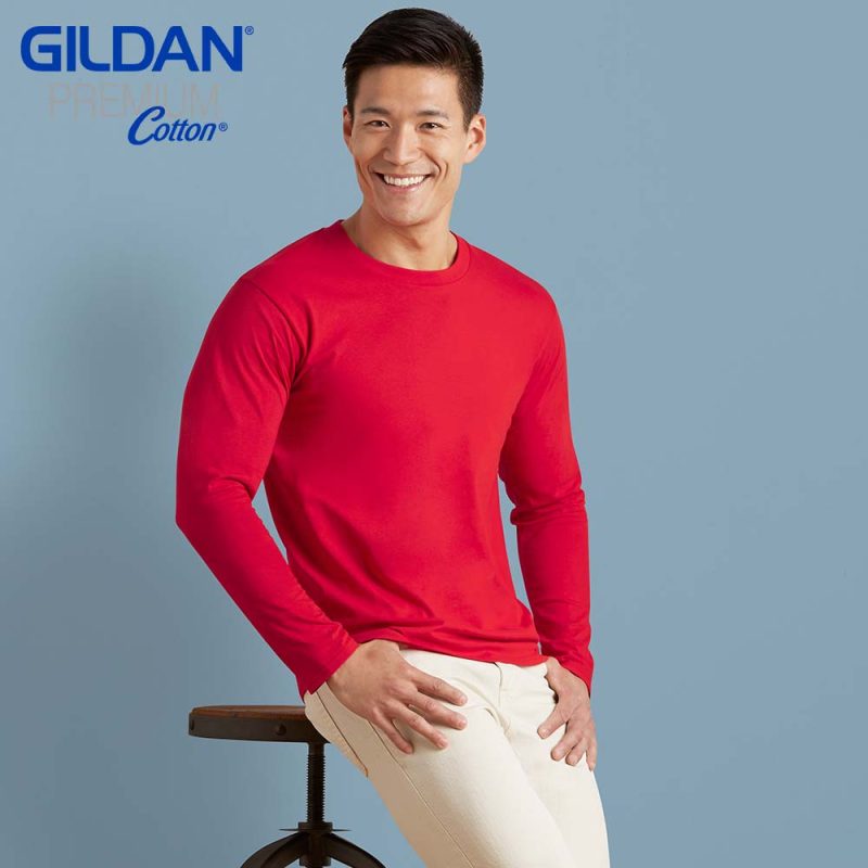 Gildan 76400 Premium Cotton 180克(成人長袖 T 恤) - Image 2