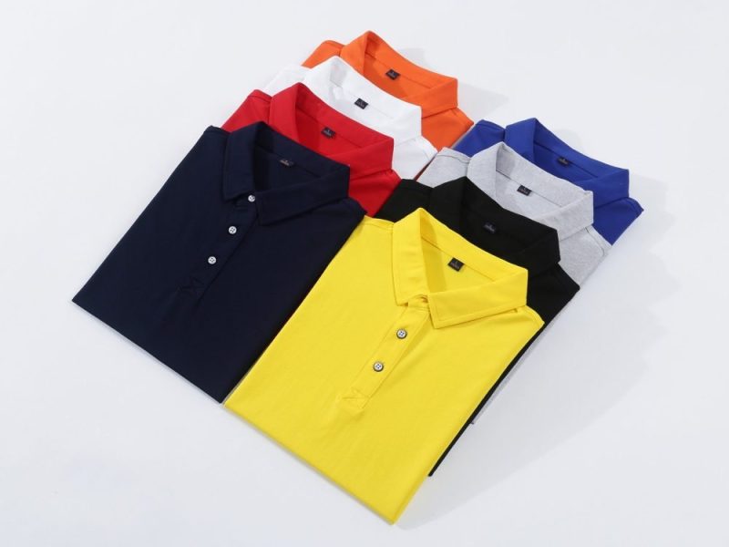 6008 冰爽綿純色Polo-shirt - Image 2