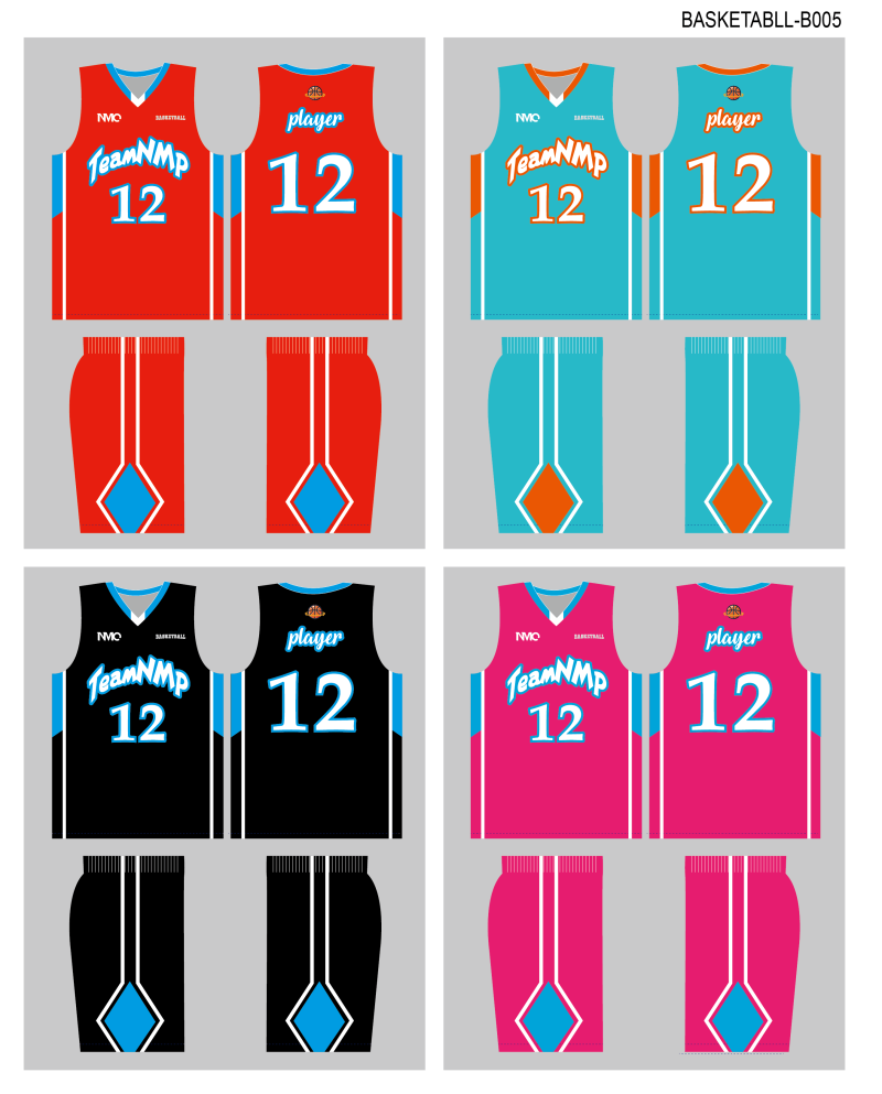 熱昇華籃球球衣 NMO B-005款 - Image 2