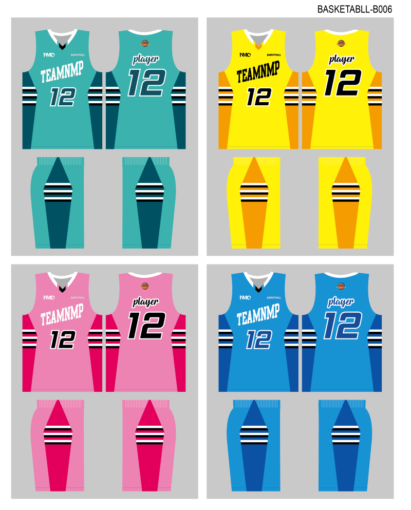 熱昇華籃球球衣 NMO B-006款 - Image 2