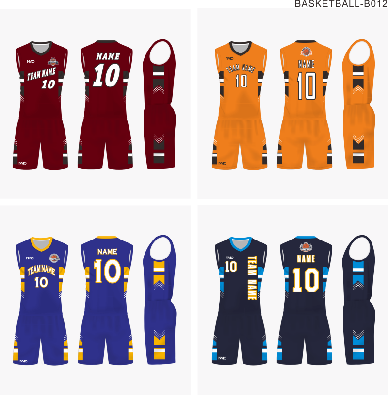熱昇華籃球球衣 NMO B-012款 - Image 2
