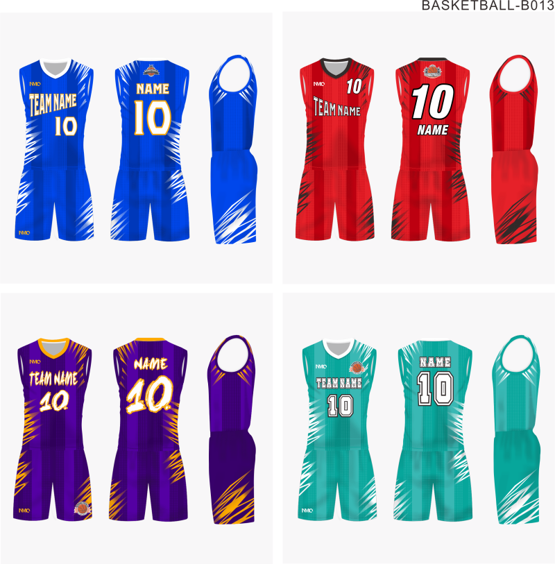 熱昇華籃球球衣 NMO B-013款 - Image 2
