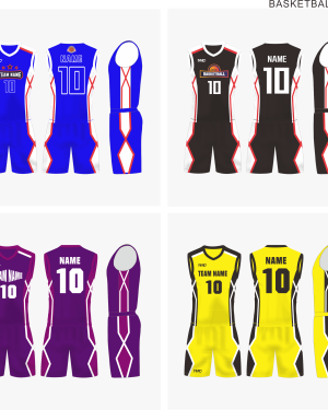 Alternative view of 熱昇華籃球球衣 NMO B-015款