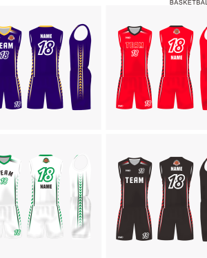 Alternative view of 熱昇華籃球球衣 NMO B-018款