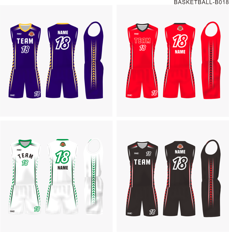 熱昇華籃球球衣 NMO B-018款 - Image 2