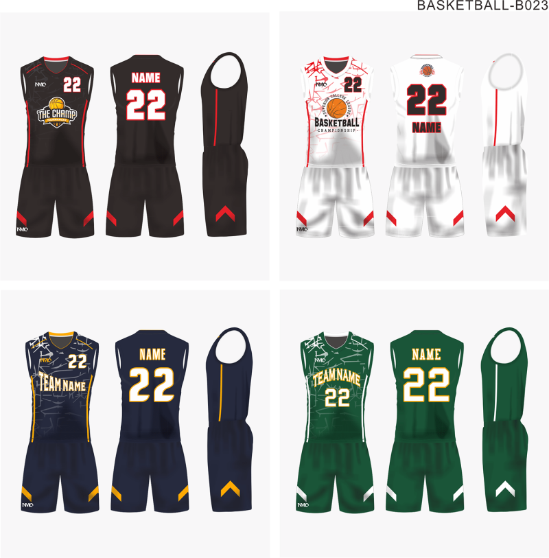 熱昇華籃球球衣 NMO B-023款 - Image 2