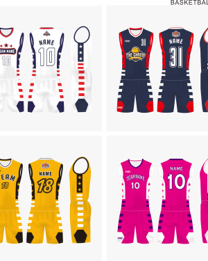 熱昇華籃球球衣