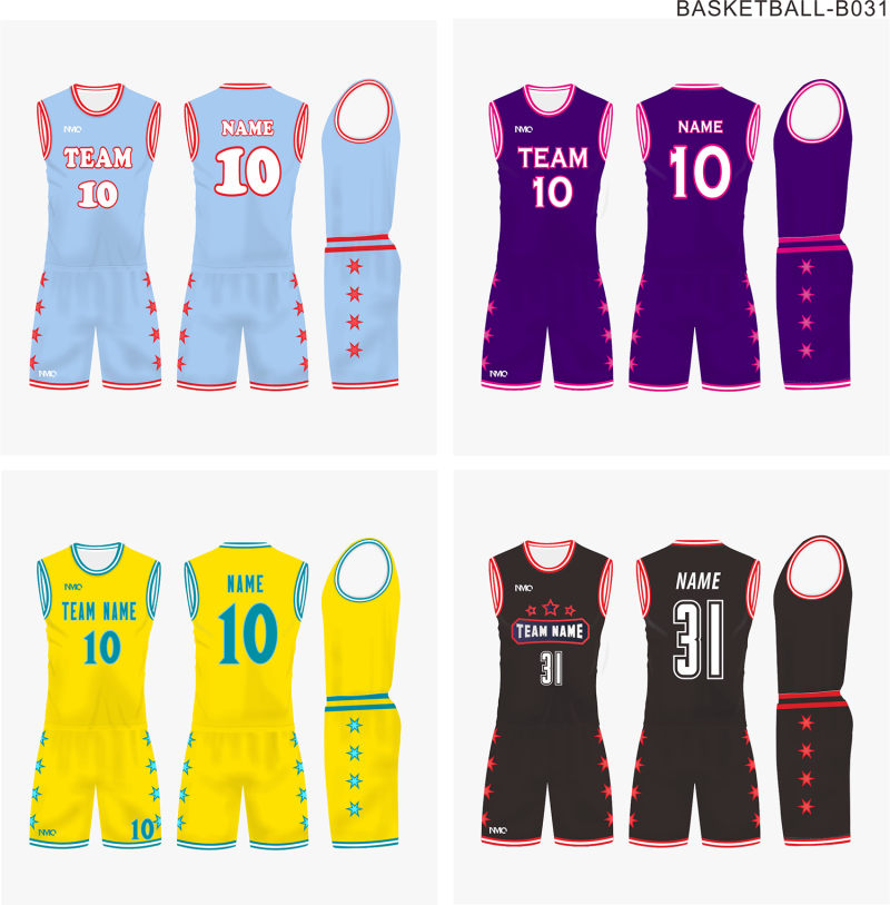 熱昇華籃球球衣 NMO B-031款 - Image 2