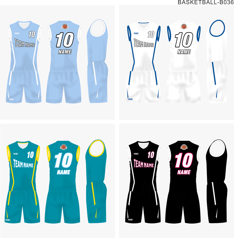 熱昇華籃球球衣 NMO B-036款 - Image 2