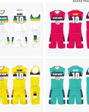 Alternative view of 熱昇華籃球球衣 NMO B-037款