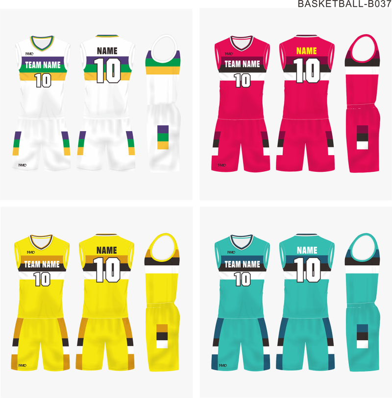 熱昇華籃球球衣 NMO B-037款 - Image 2