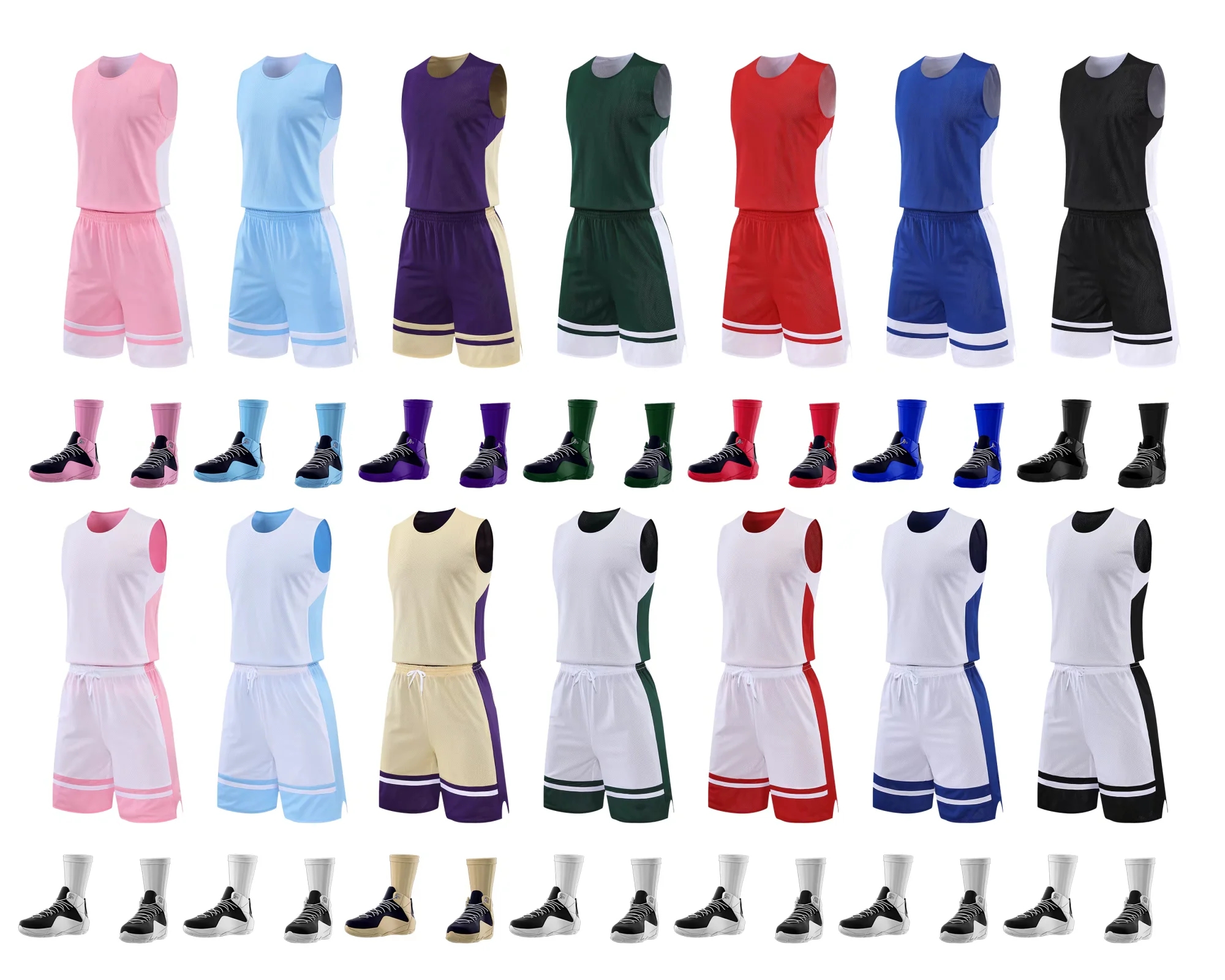 AX934雙面籃球球衣