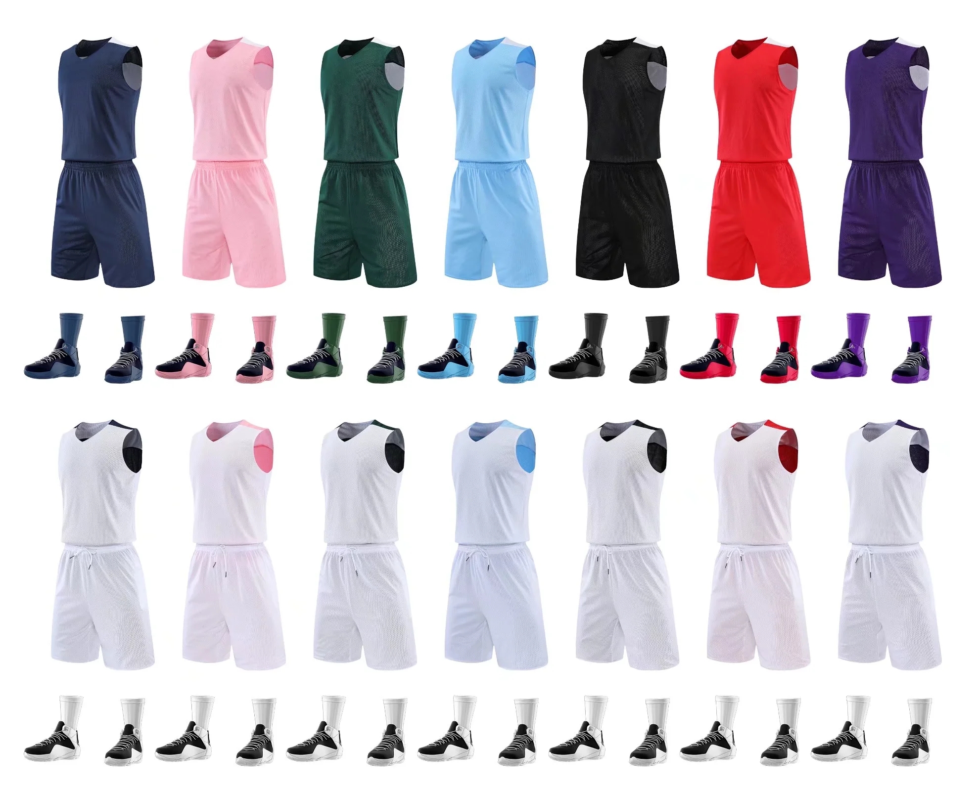 SY302雙面籃球球衣