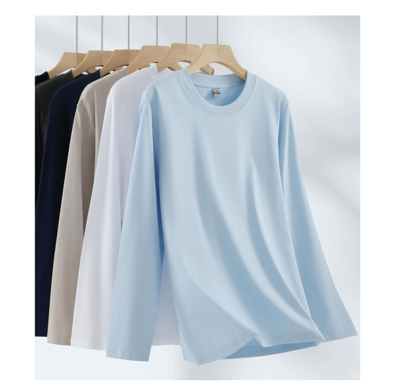 235 克C999款長袖微落肩T-shirt