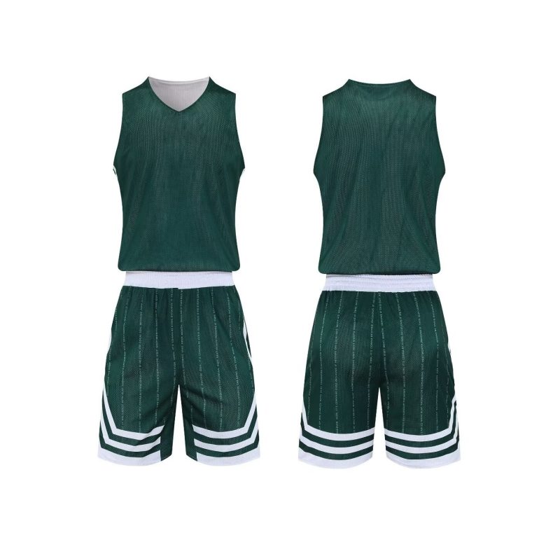 HLG505款美式雙面籃球球衣 - Image 2