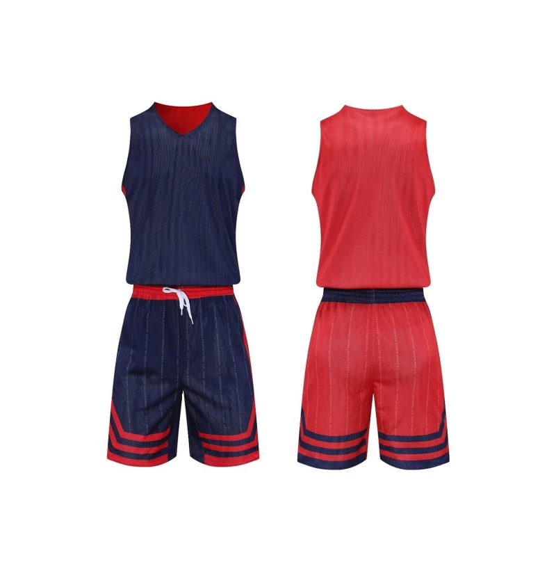 HLG505款美式雙面籃球球衣