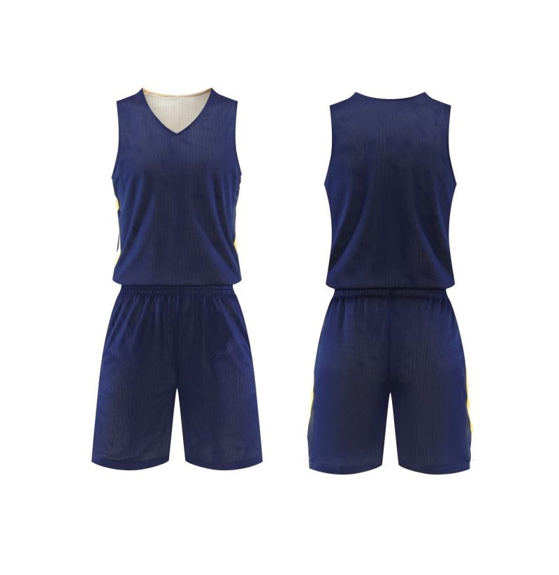 JLS040款雙面籃球球衣 - Image 2